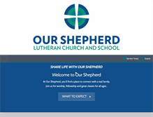 Tablet Screenshot of ourshepherd.org